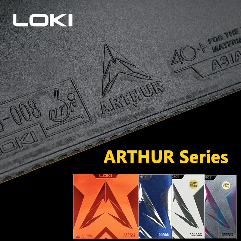 Table Tennis Loki - LOKI ARTHUR karet tenis meja Eropa/Asia