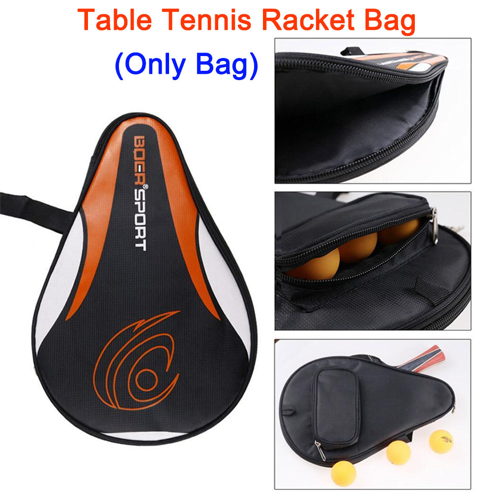 Table Tennis Olympics - Tas Raket Tenis Meja Profesional, Terbuat