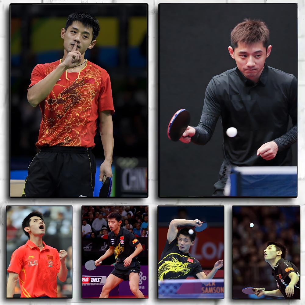 Tenis Meja Zhang Jike Poster S - Table Tennis Zhang Jike ulasan dan harga