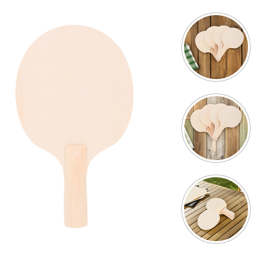 4 Pasang Raket Tenis Meja DIY  - Table Tennis Racket ulasan dan harga