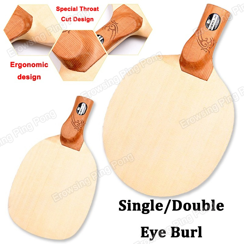 Raket Tenis Meja Hinoki 1-Ply, - Table Tennis Racket ulasan dan harga