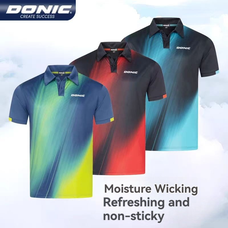 Baju Tenis Meja DONIC Baju Ten - Table Tennis Zhang Jike ulasan dan harga