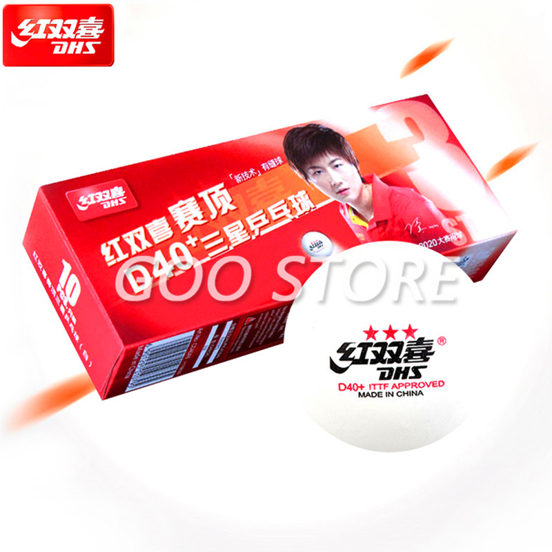 DHS 3 Star D40 + Bola Tenis Me - Table Tennis Olympics ulasan dan harga