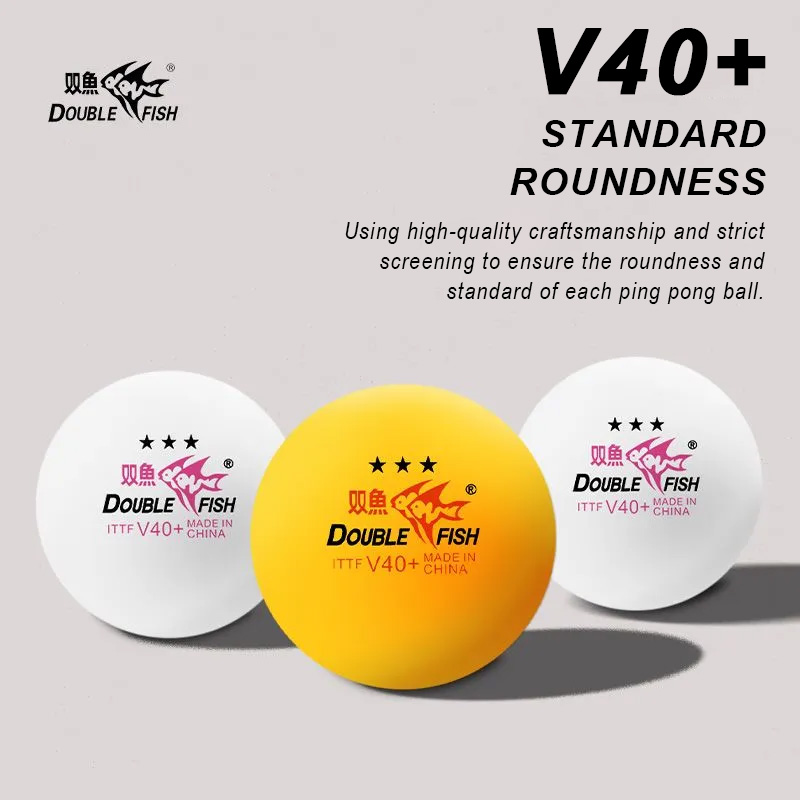 DOUBLE FISH 3 Bintang V40 + 30 - Table Tennis Olympics ulasan dan harga