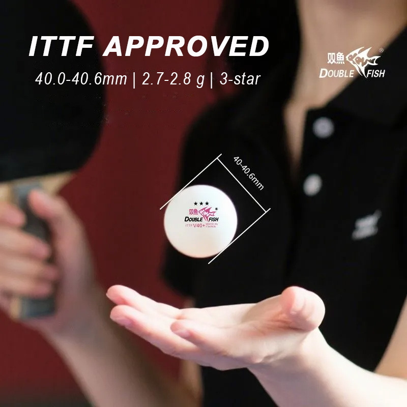 DOUBLE FISH 3 Bintang V40 + 30 - Table Tennis Olympics ulasan dan harga