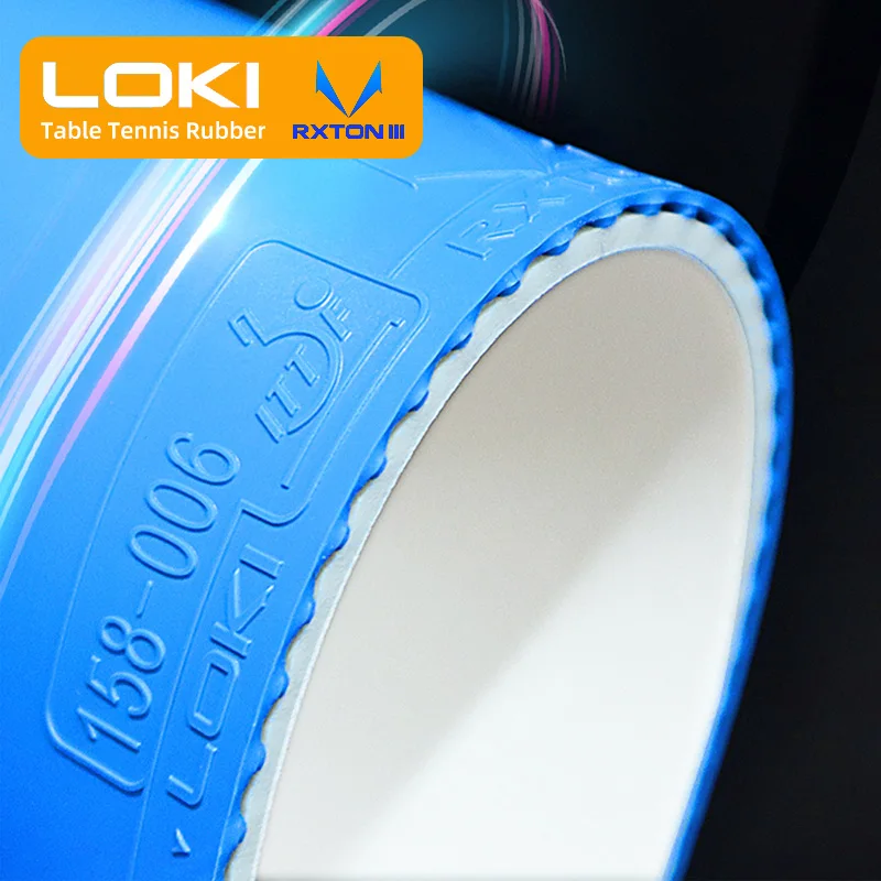 LOKI RXTON 1 & 3 karet tenis m - Table Tennis Loki ulasan dan harga