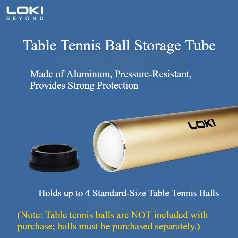 LOKI Wadah Bola Karet Tenis Me - Table Tennis Loki ulasan dan harga
