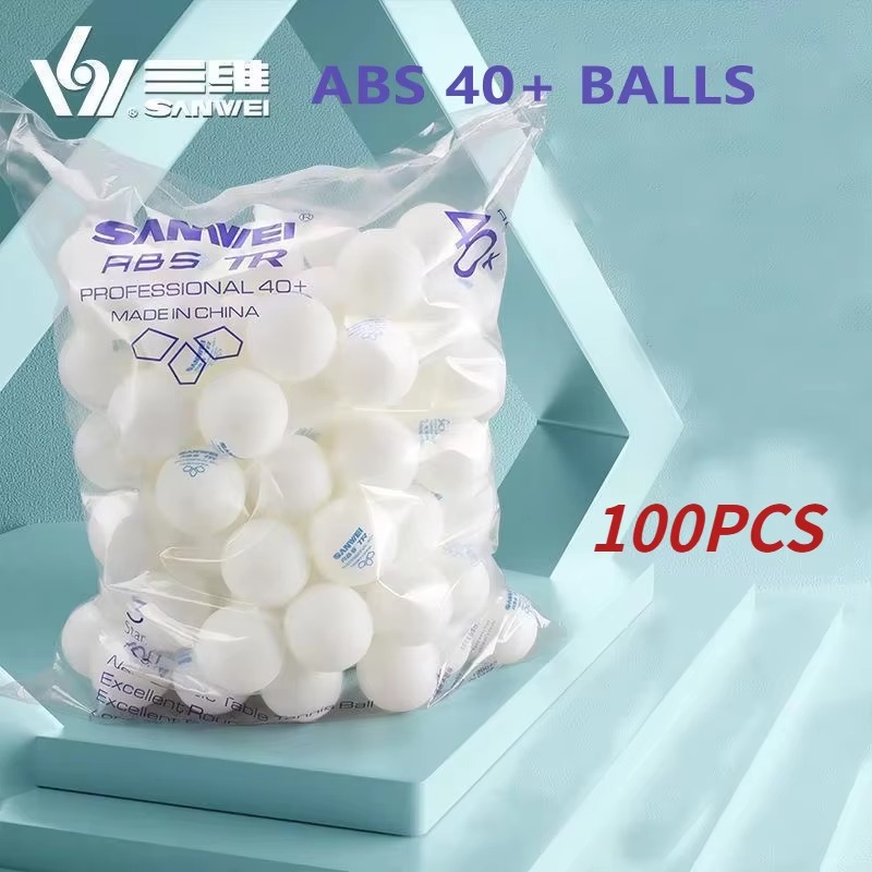 50/100 buah Bola Tenis Meja SA - Table Tennis Olympics ulasan dan harga